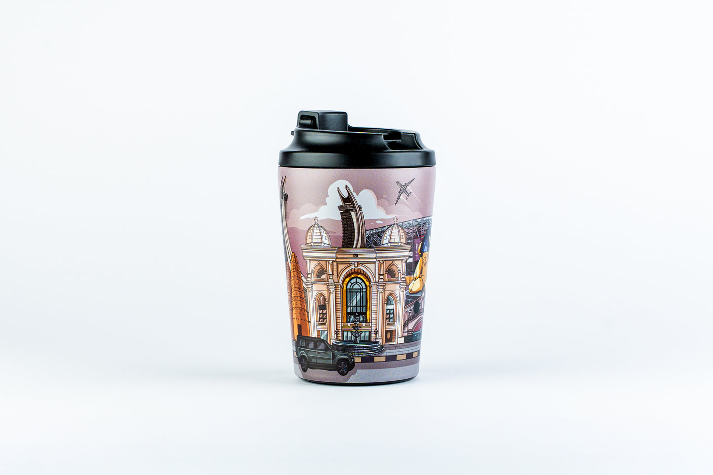 Limited Edition - Vintage Qatar Landmarks Coffee Mugs