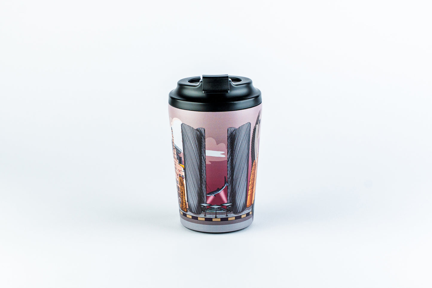 Limited Edition - Vintage Qatar Landmarks Coffee Mugs