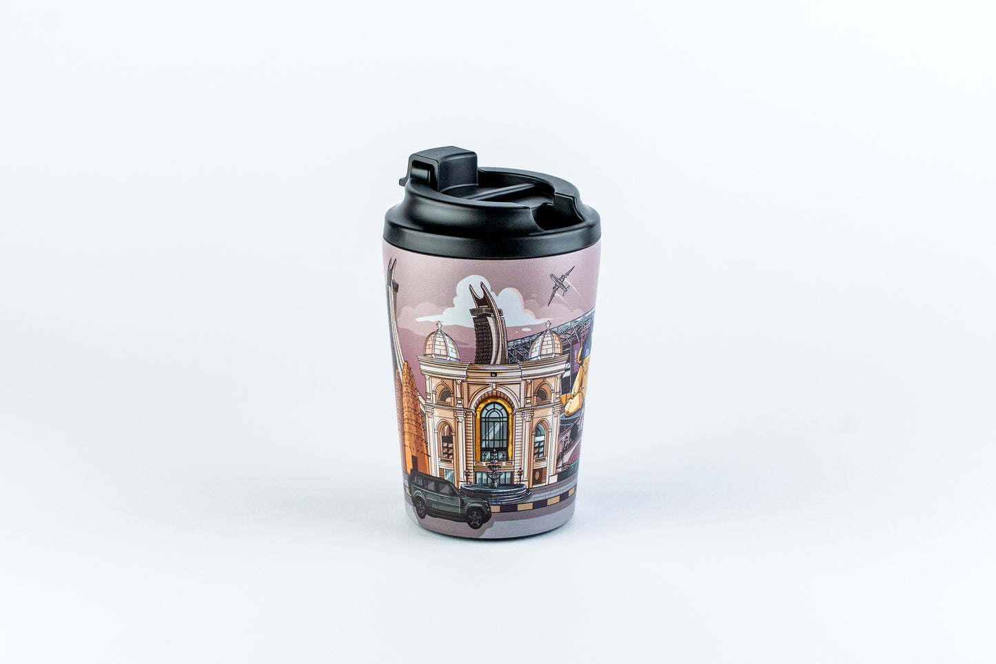 Limited Edition - Vintage Qatar Landmarks Coffee Mugs