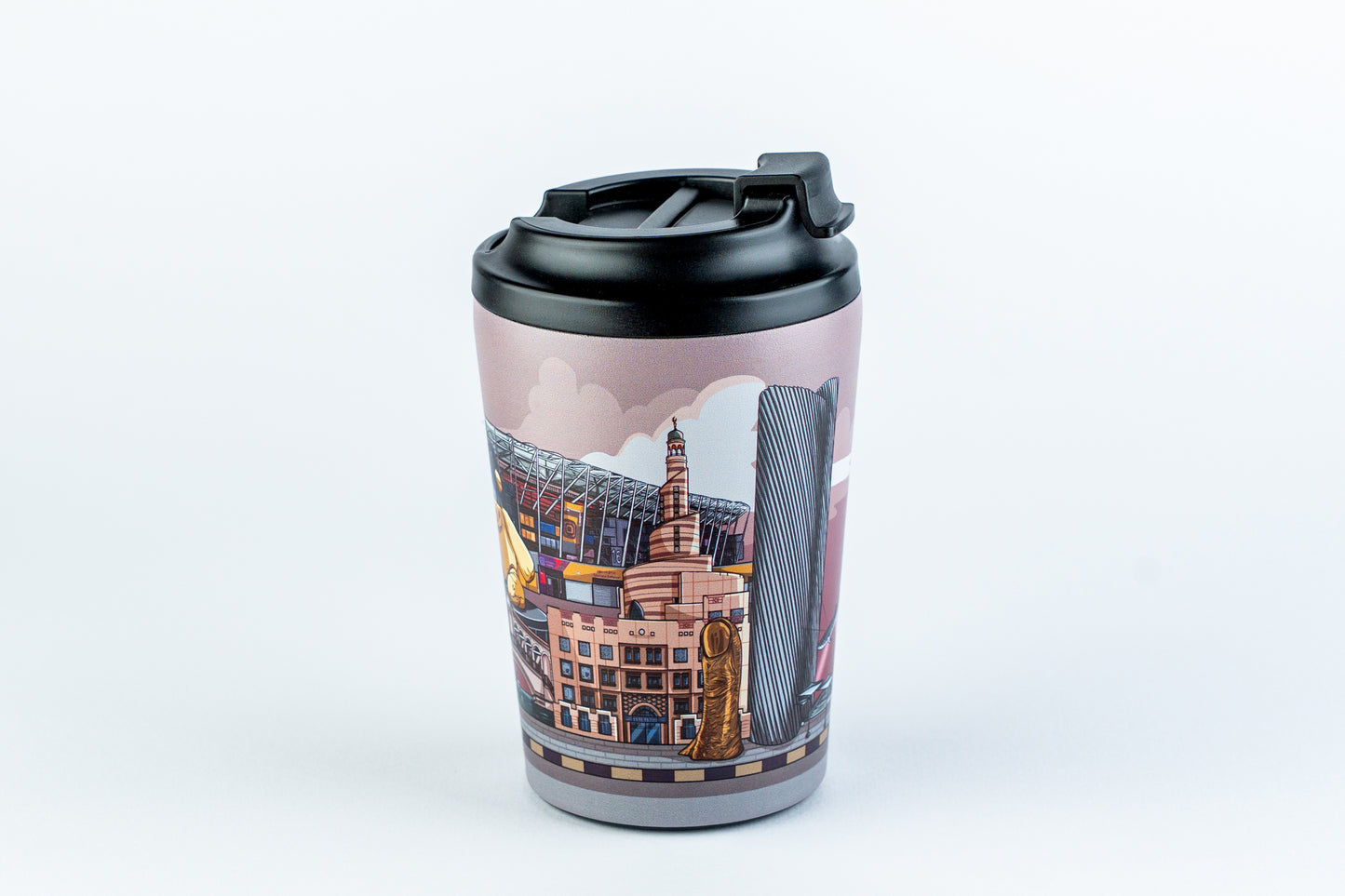 Limited Edition - Vintage Qatar Landmarks Coffee Mugs