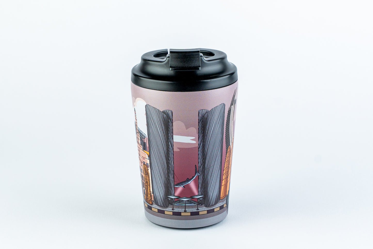 Limited Edition - Vintage Qatar Landmarks Coffee Mugs
