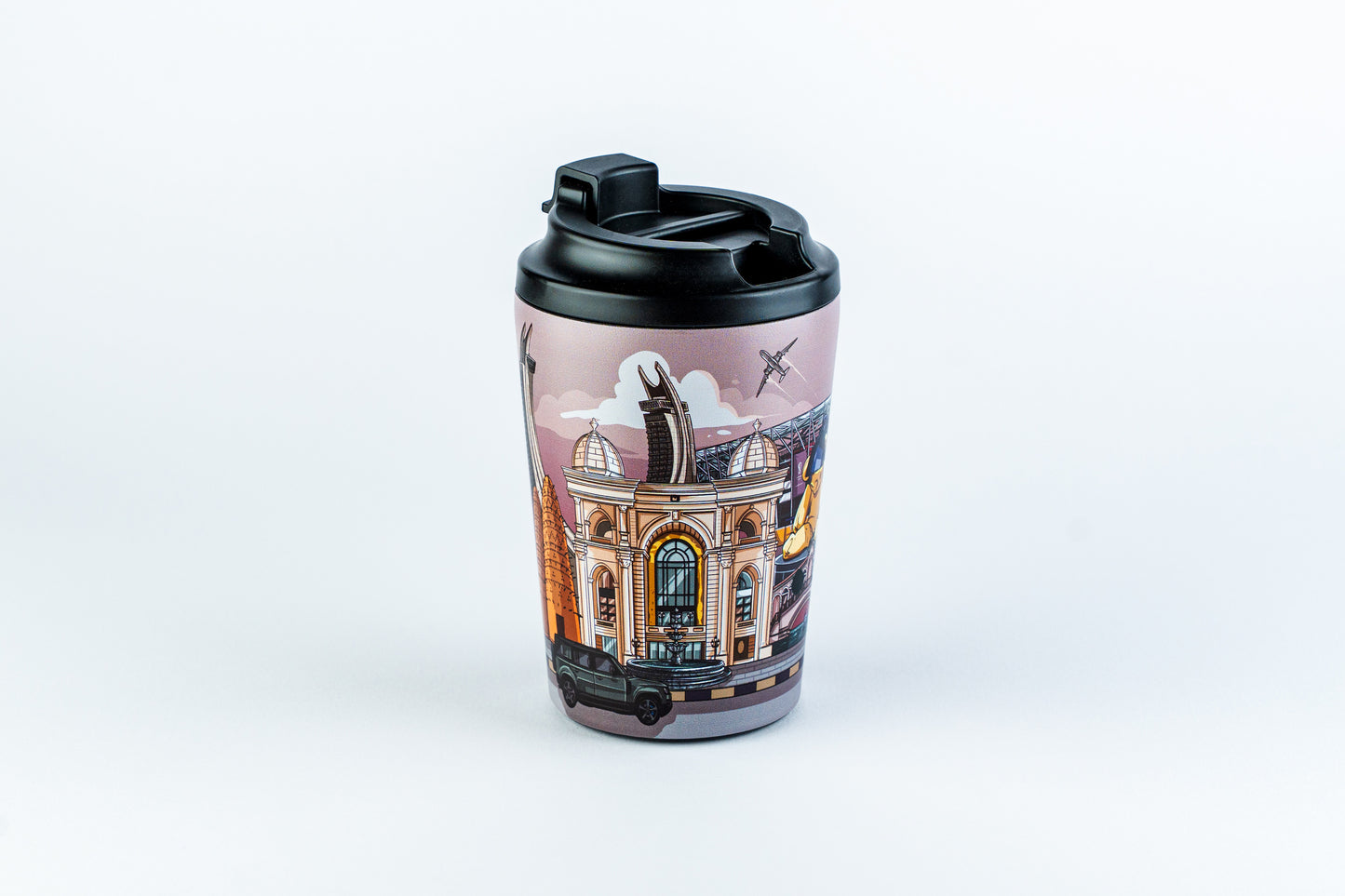 Limited Edition - Vintage Qatar Landmarks Coffee Mugs