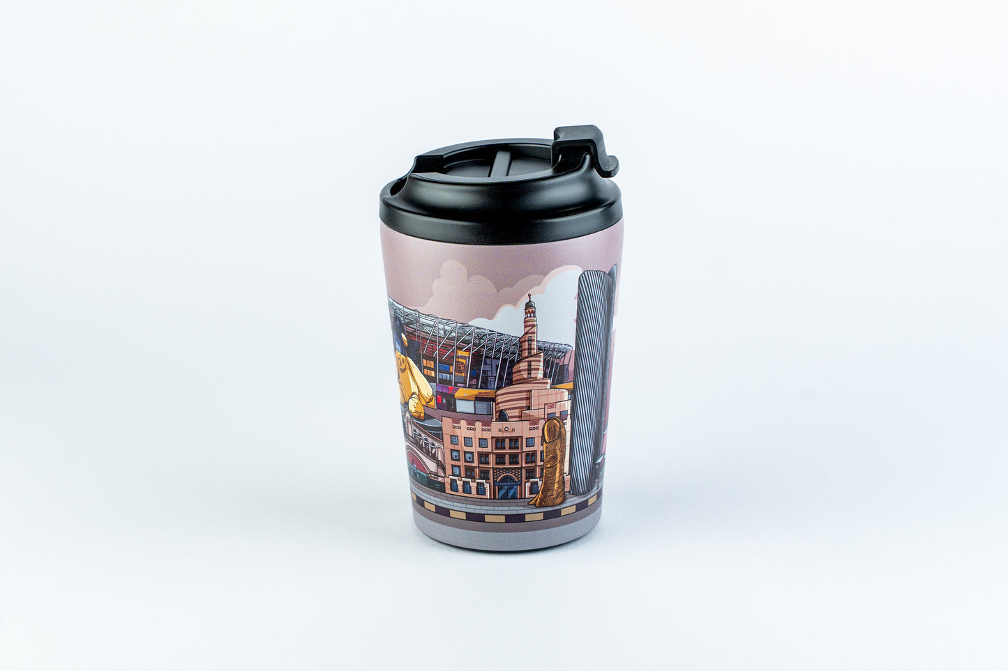 Limited Edition - Vintage Qatar Landmarks Coffee Mugs