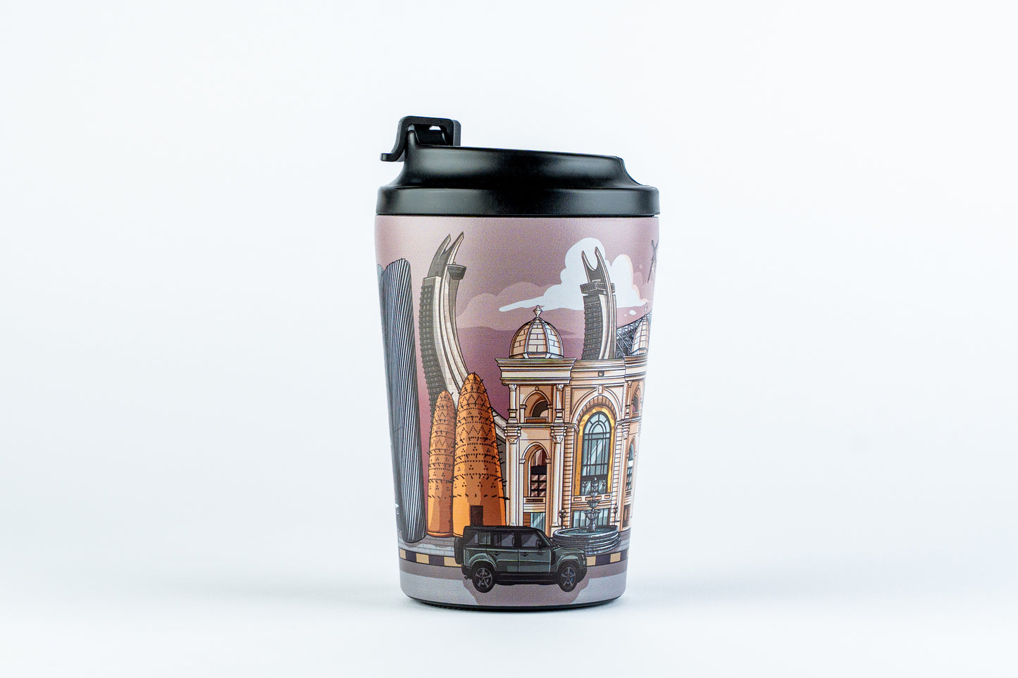 Limited Edition - Vintage Qatar Landmarks Coffee Mugs