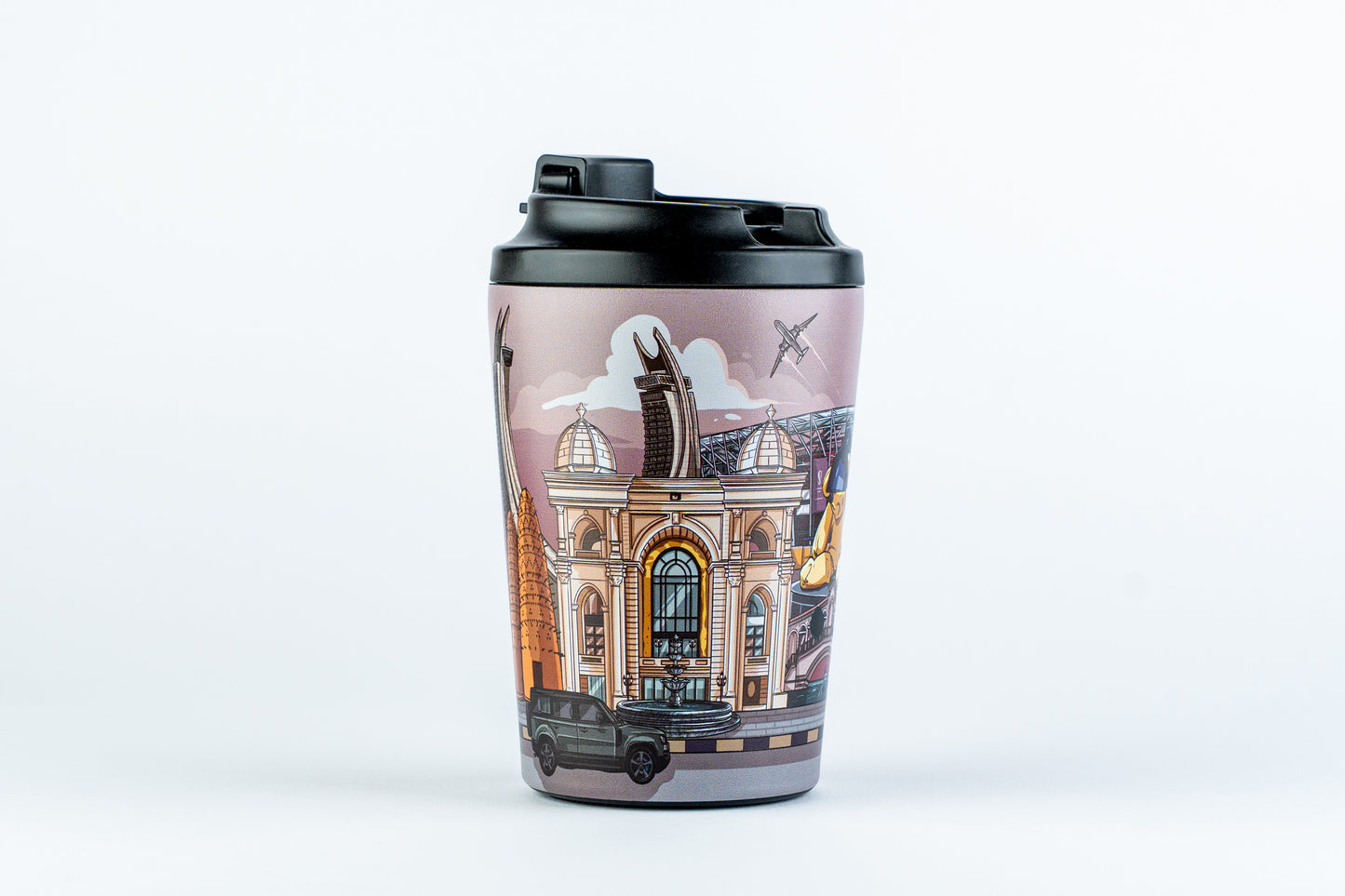 Limited Edition - Vintage Qatar Landmarks Coffee Mugs