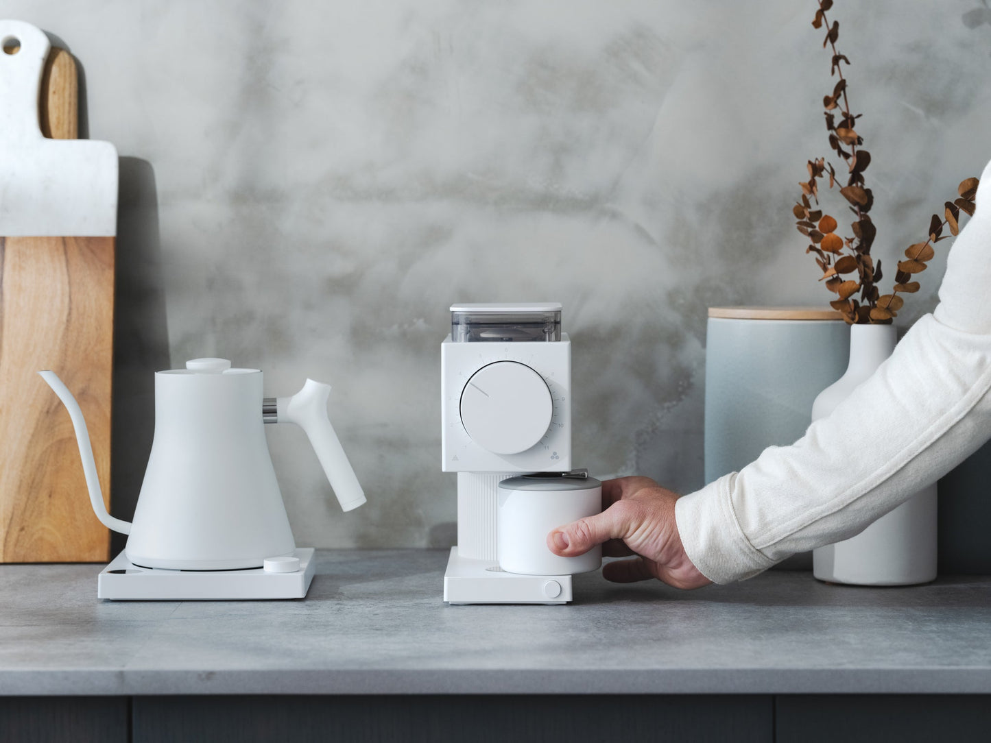 Fellow Ode Brew Grinder - White