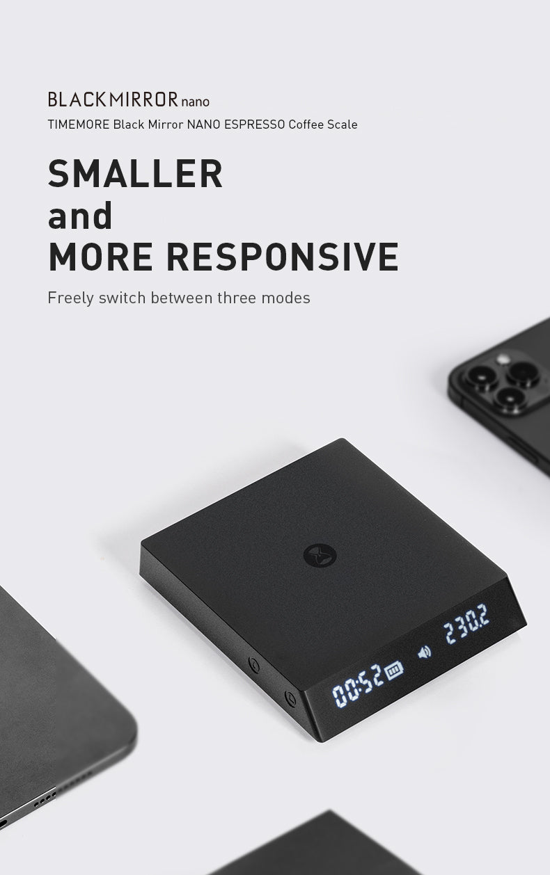 Nano Espresso Scale Black
