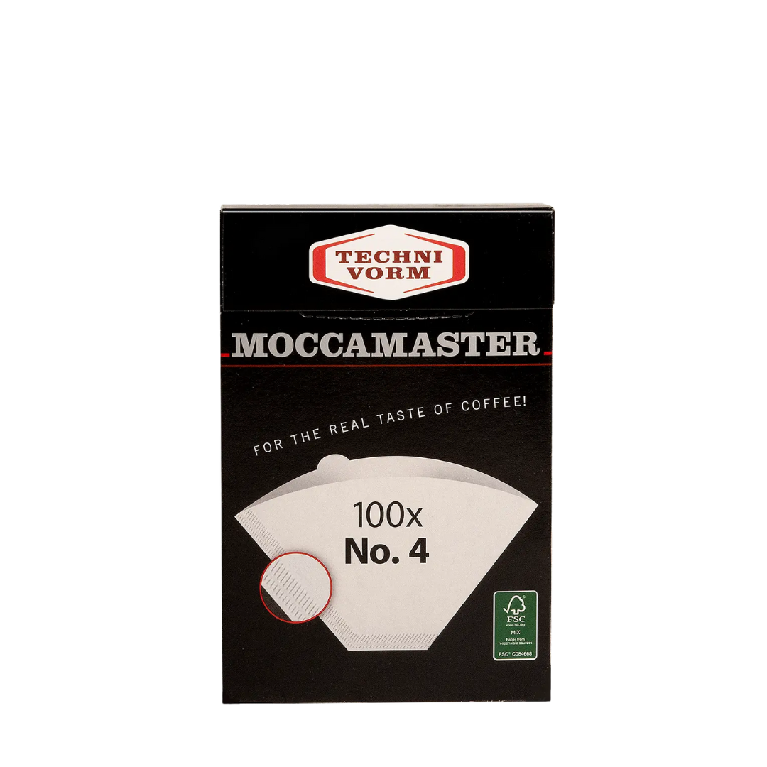 فلاتر ورقية موكاماستر Moccamaster حجم 4 - 100 قطعة