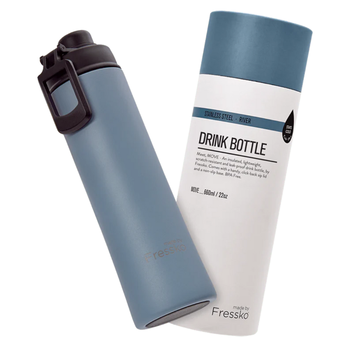 Fressko MOVE Bottle – 660ml / 22oz – Stainless Steel