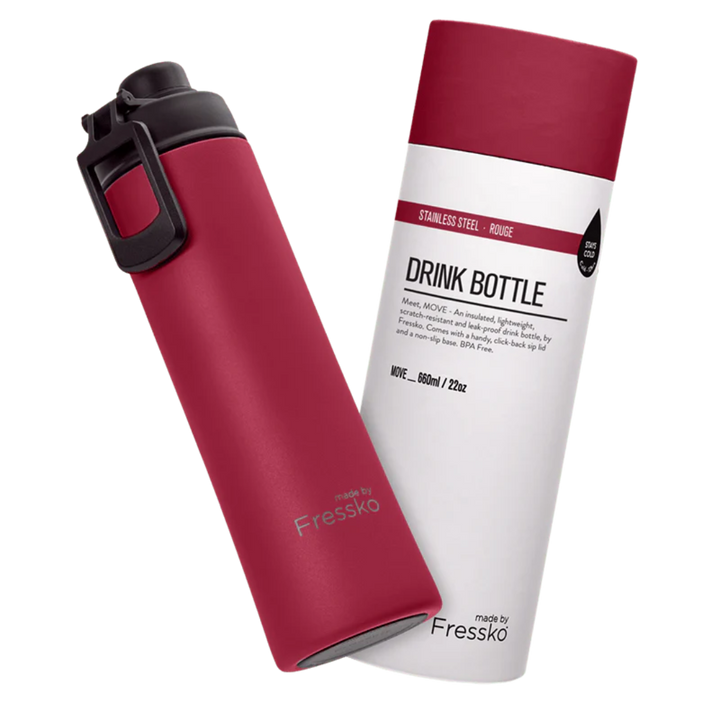 Fressko MOVE Bottle – 660ml / 22oz – Stainless Steel