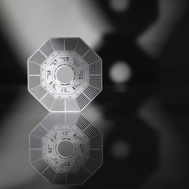 Coffee Ground Measuring Card