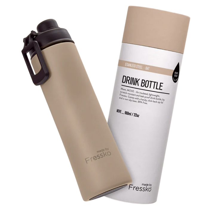 Fressko MOVE Bottle – 660ml / 22oz – Stainless Steel