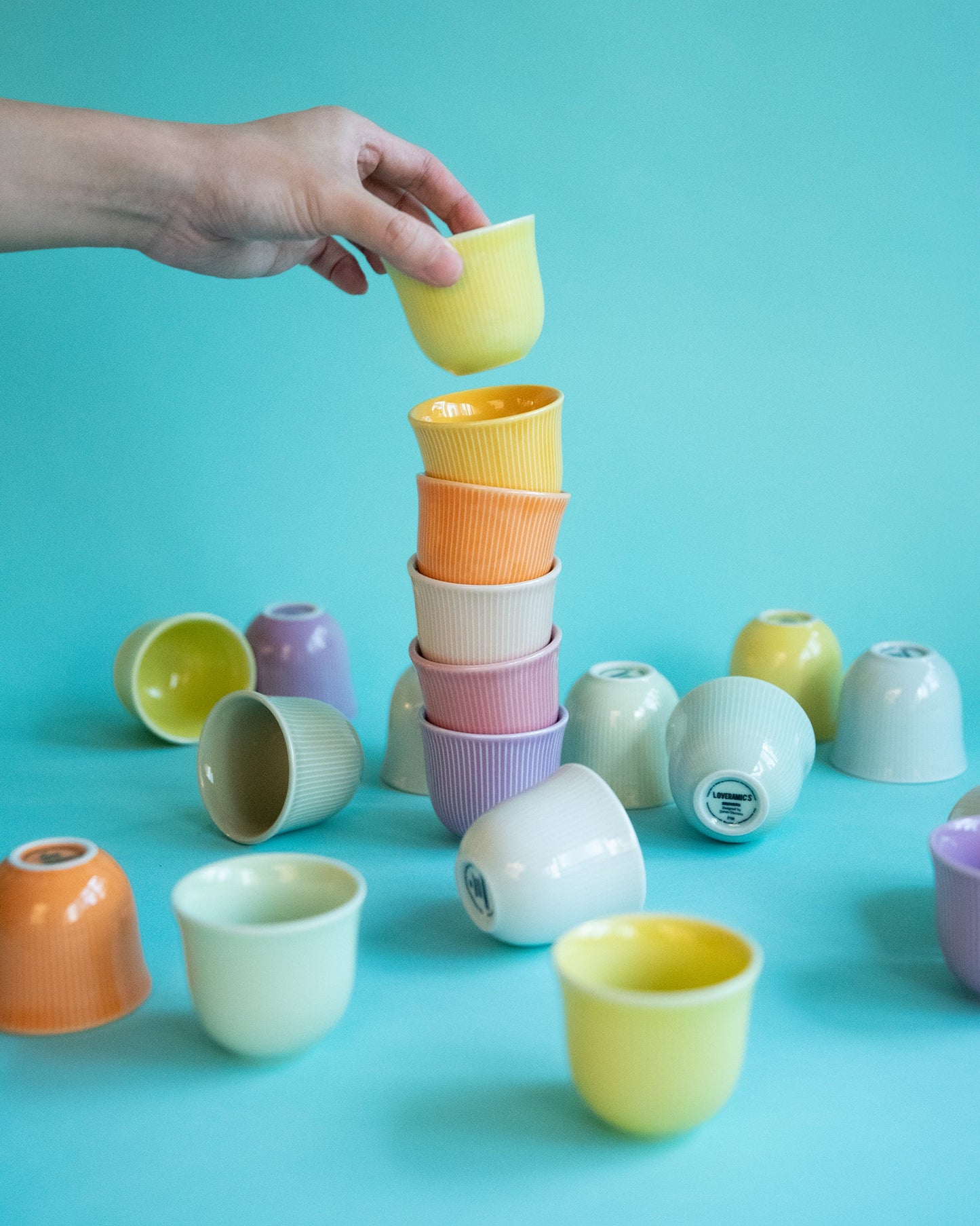 Loveramics - Embossed Tasting Cups