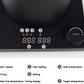 Barista Space Electronic Kettle - Black