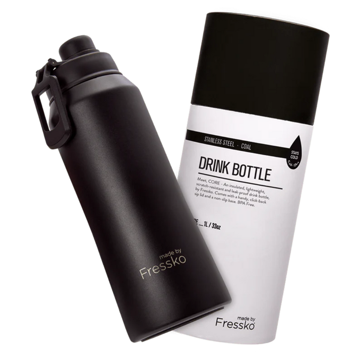 Fressko Core Bottle – 1L / 34oz – Stainless Steel