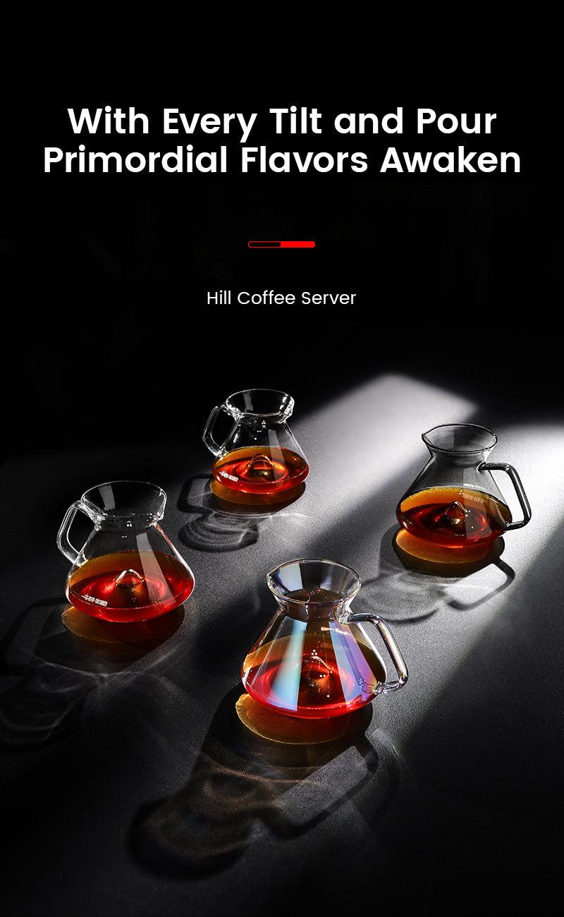Hill Coffee Server 360ml-Transparent