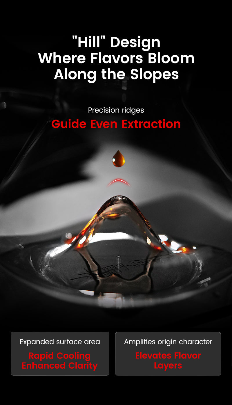 Hill Coffee Server 360ml-Transparent