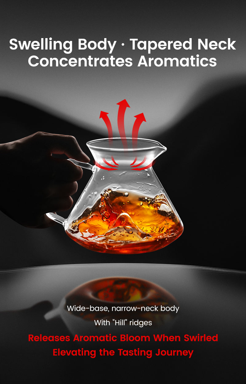 Hill Coffee Server 360ml-Transparent