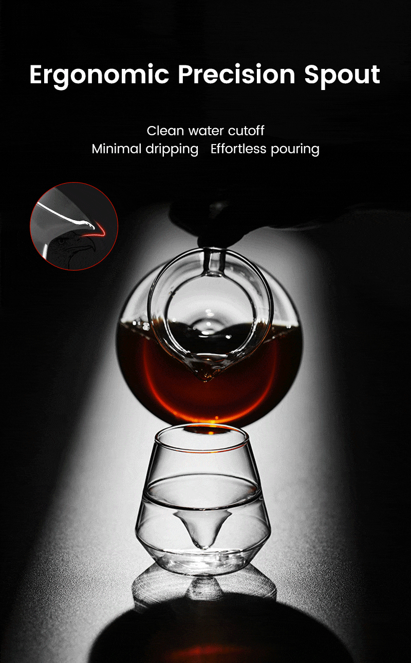 Hill Coffee Server 360ml-Transparent