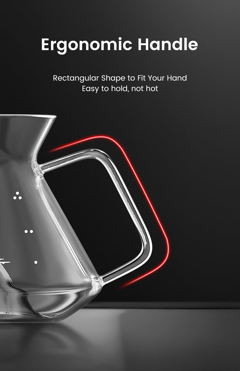 Hill Coffee Server 360ml-Transparent