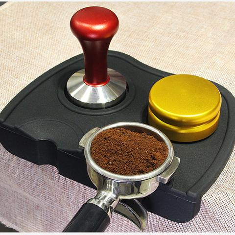 Barista Space Black Silicone Tamper Tamping Pad