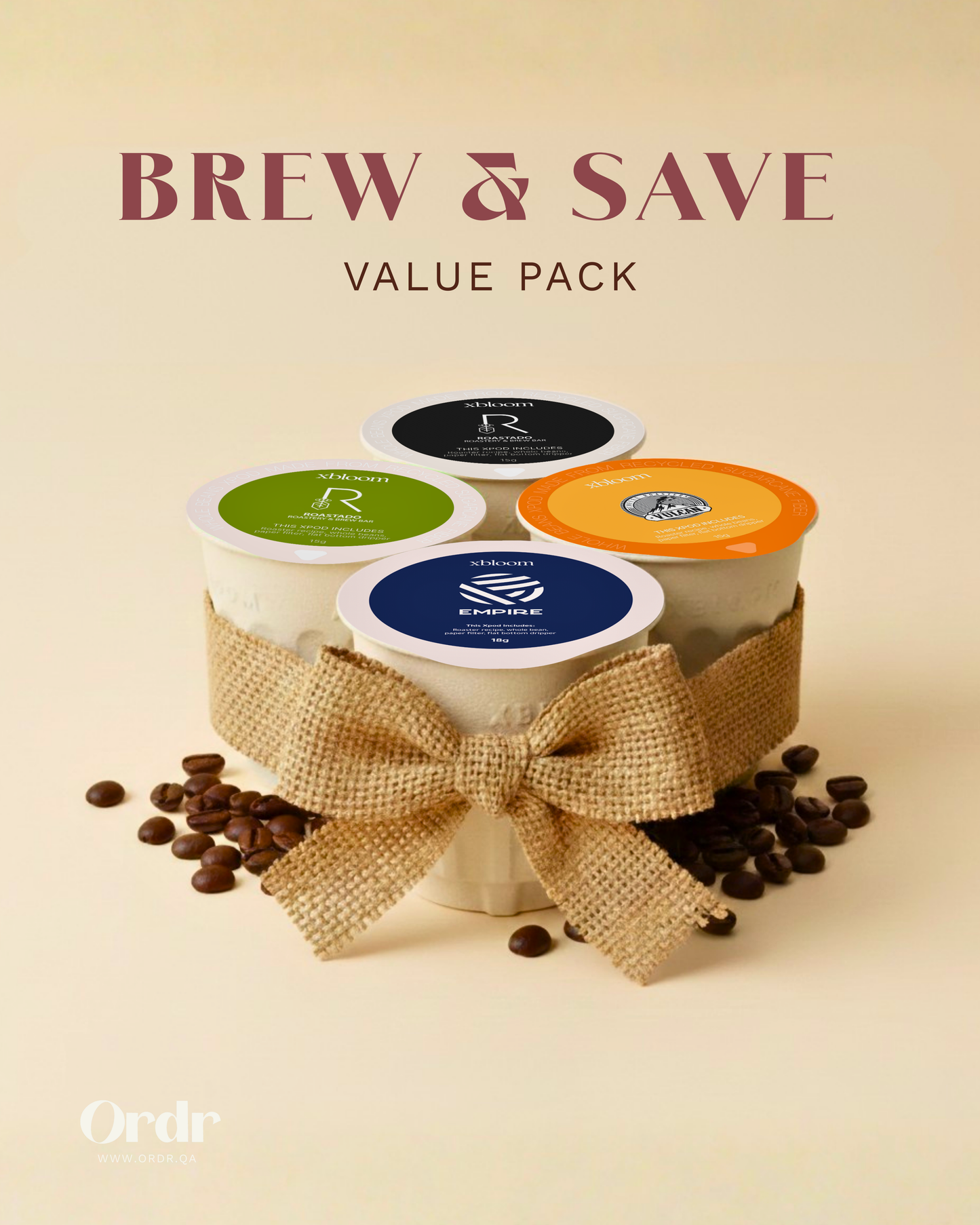 xPods Brew & Save Value Pack