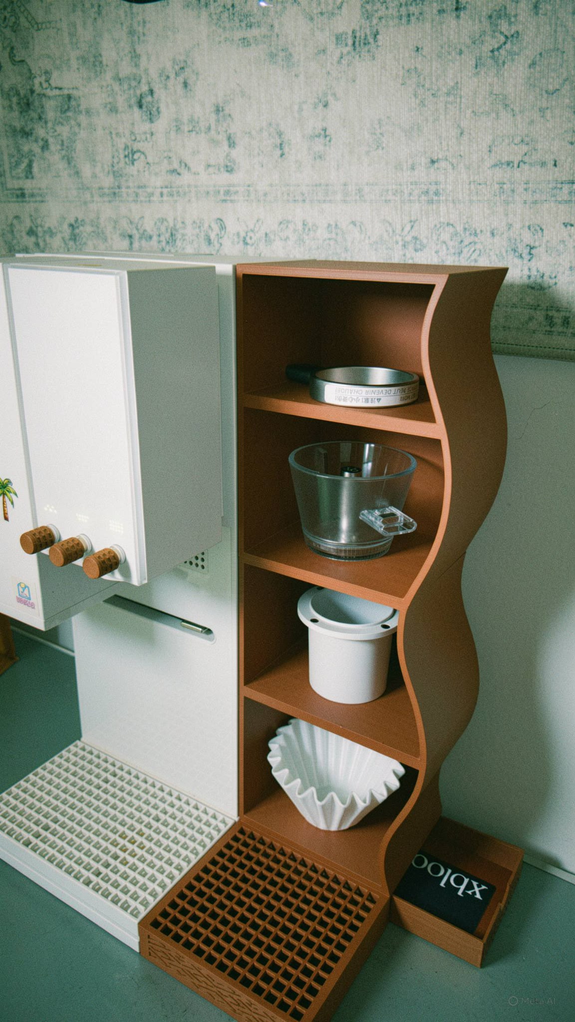 xBloom Wavy Accessory Shelf