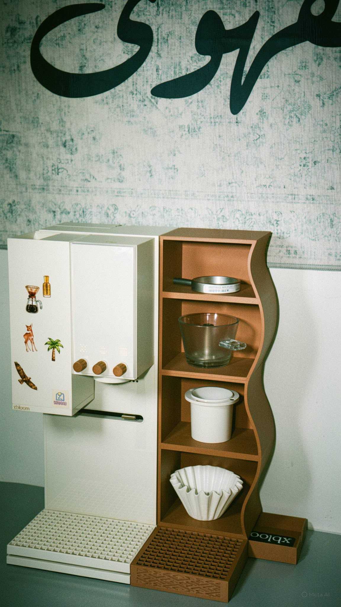 xBloom Wavy Accessory Shelf