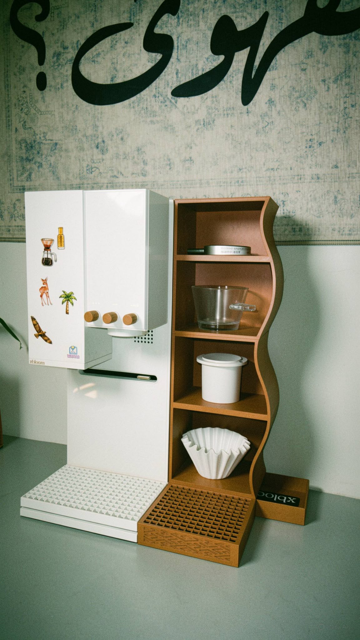 xBloom Wavy Accessory Shelf